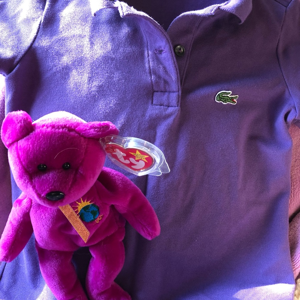 IZOD. 🐊 LACOSTE Children’s polo.Millenium Beanie